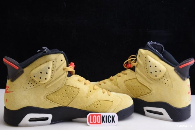 Kick Theory 6 TRAVIS YELLOW X SCOTT JORDAN CN1084-300 AIR 0730